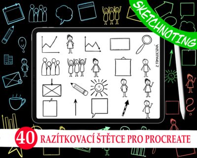 razítkovací štětce procreate - Sketchnoting - 