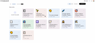 NotebookLM - sešity