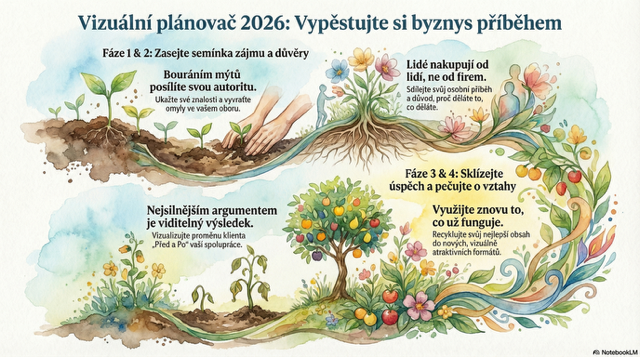 Proč je Storytelling klíč k byznysu 1 Vizualniplanovac2026